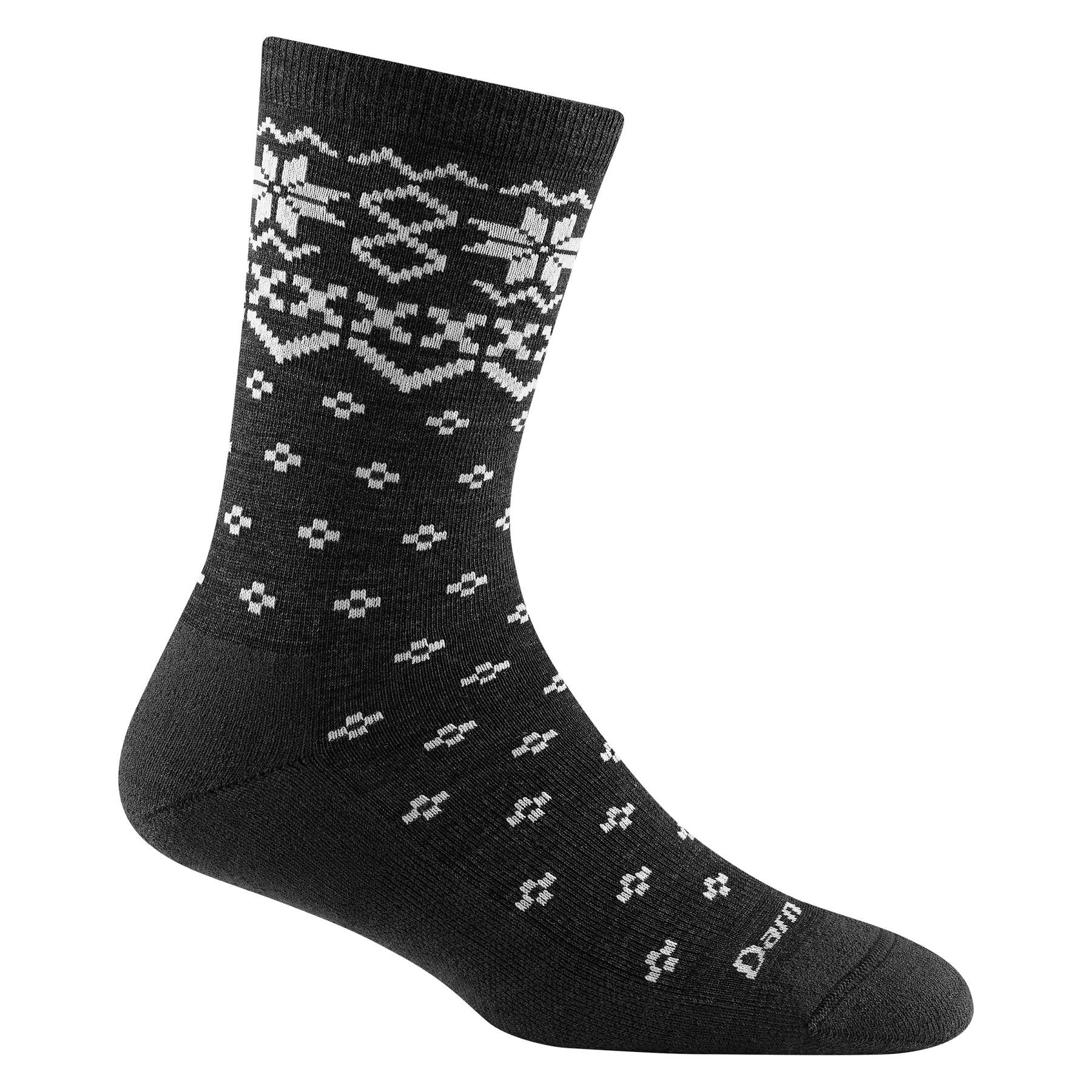 Darn Tough - Women's Shetland Crew Lightweight Lifestyle Sock - Charcoal