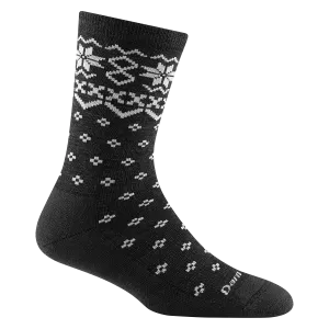 Darn Tough - Women's Shetland Crew Lightweight Lifestyle Sock - Charcoal