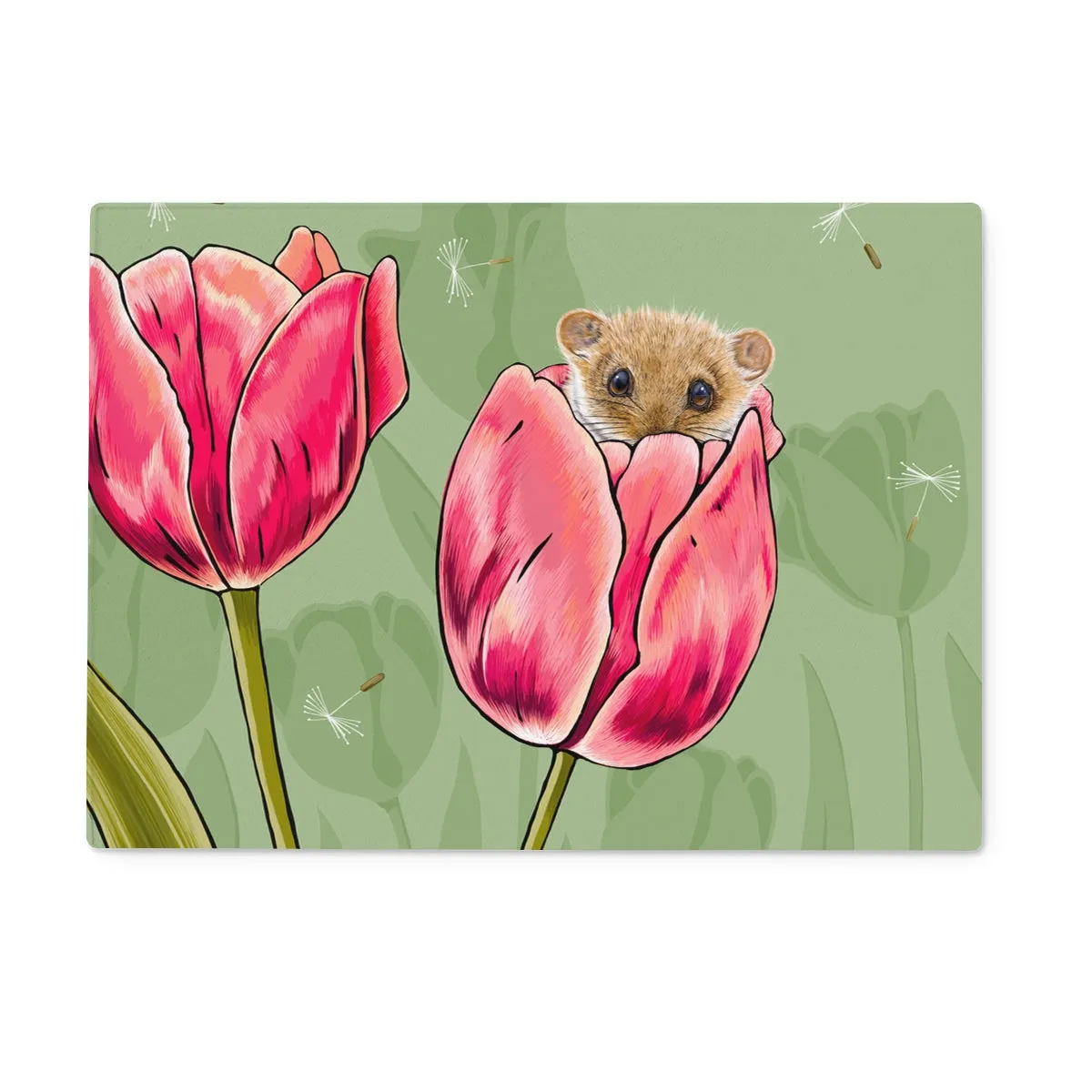 Dormouse Glass Chopping Board