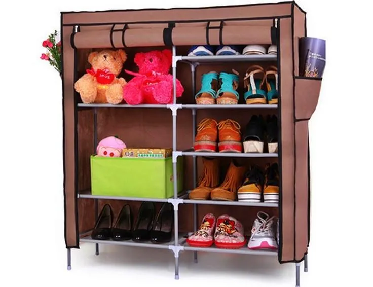 Double Tier Shoe Rack