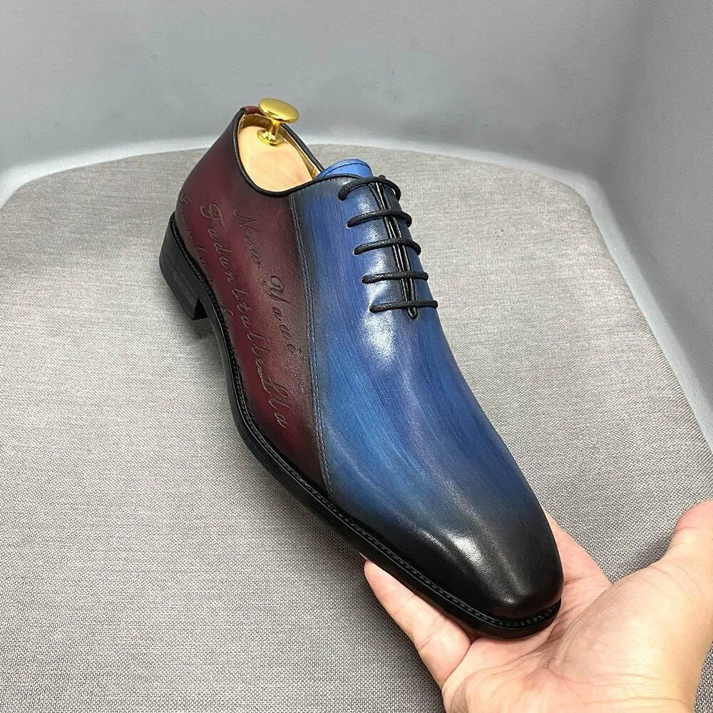 Dress Shoes -  Lennon Color Block Men Shoes