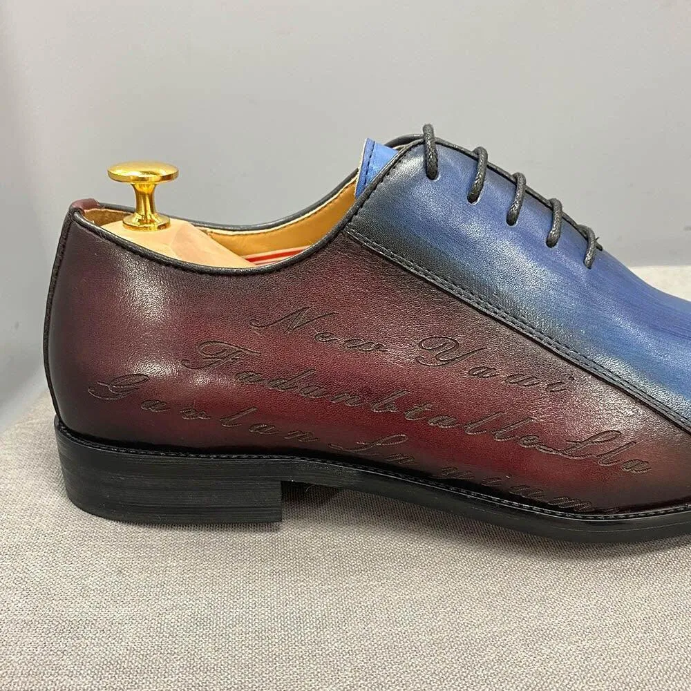 Dress Shoes -  Lennon Color Block Men Shoes