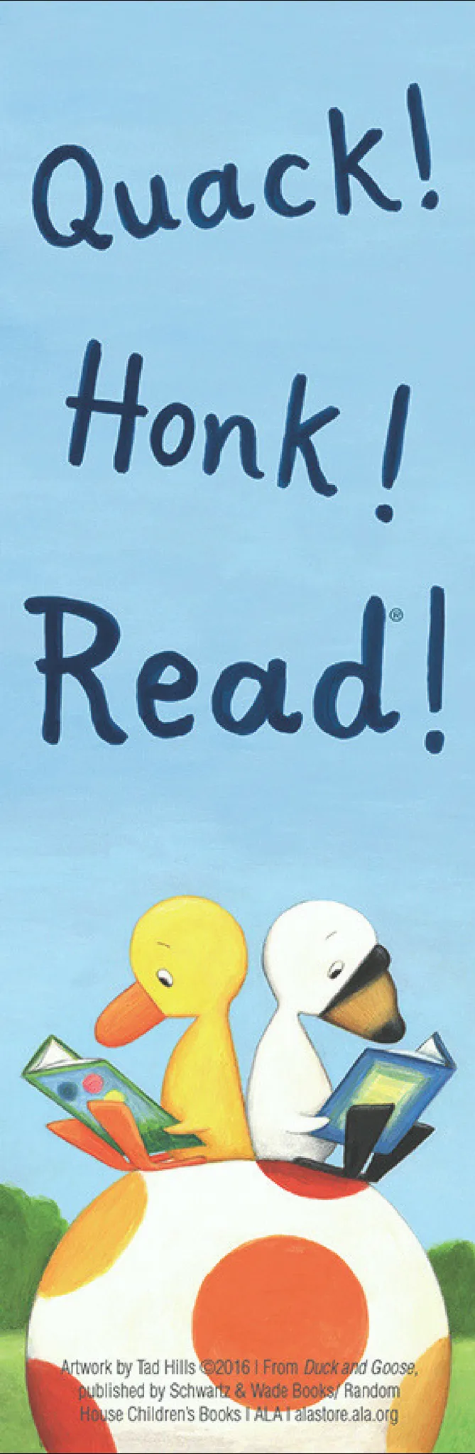 Duck & Goose Bookmark