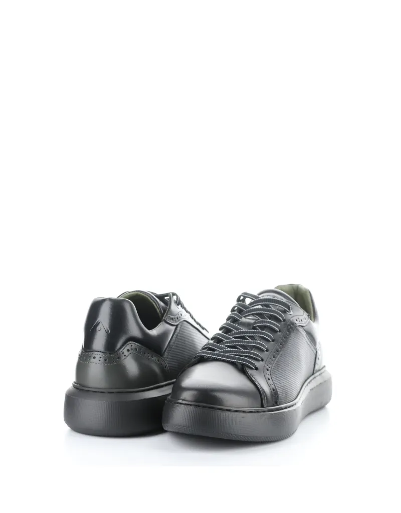 ECLIPSE BROGUE PERFORATED LEATHER SNEAKER