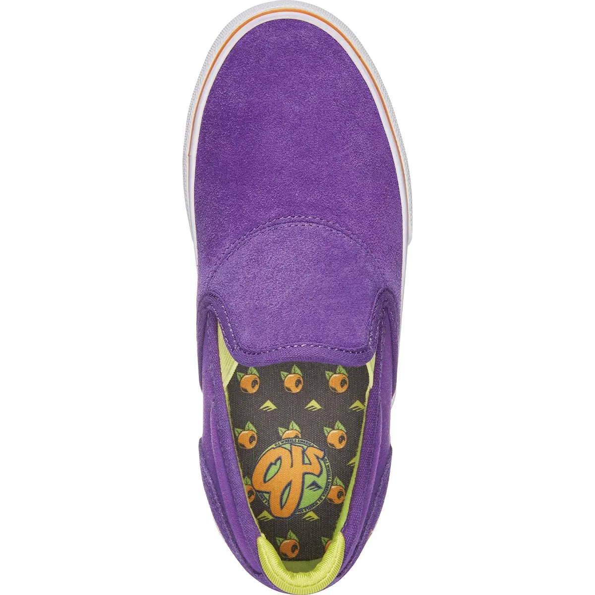 Emerica - Wino G6 Youth Slip On X OJ Shoes Purple