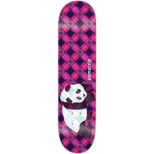 Enjoi Samarria Plaid Panda Super Sap R7 Skateboard Deck - 8.0"