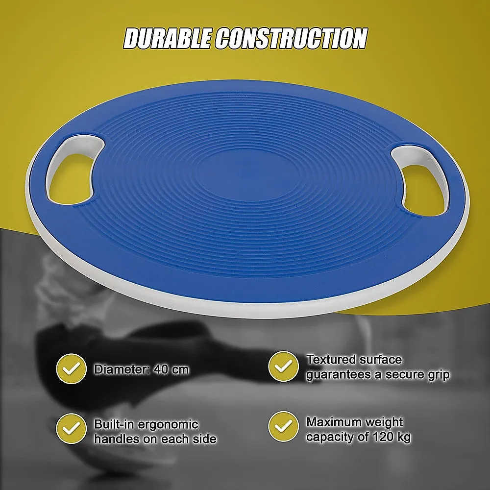 Ergonomic Wobble Board Balance Trainer with Handles