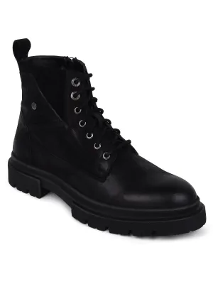 Ezok Black Stan Casual Boots Shoes