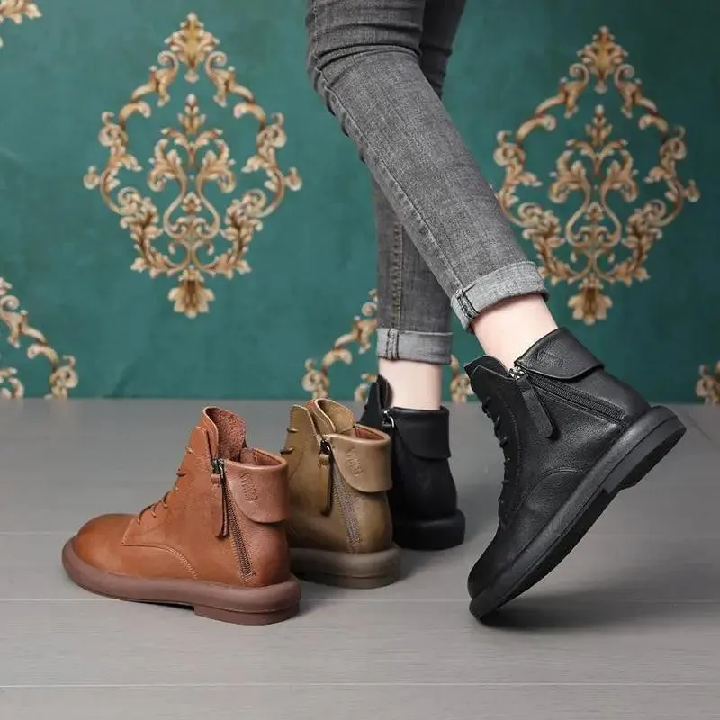 Fashion Classic Ankle Boots - Women's Casual Shoes WX1216