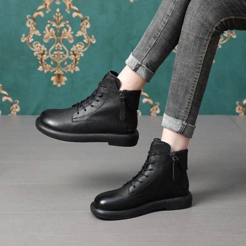 Fashion Classic Ankle Boots - Women's Casual Shoes WX1216