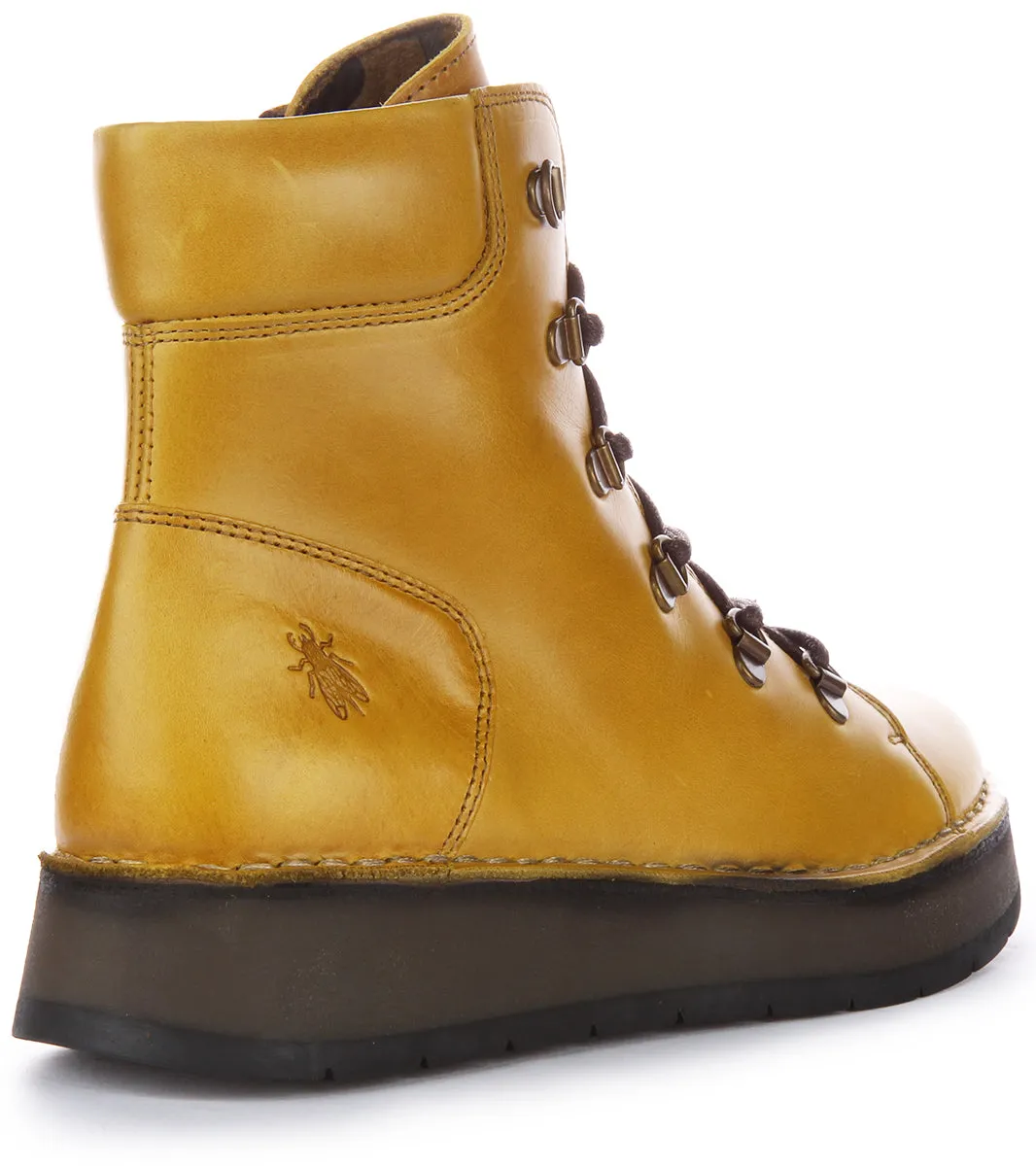 Fly London Roxy094 In Mustard For Women