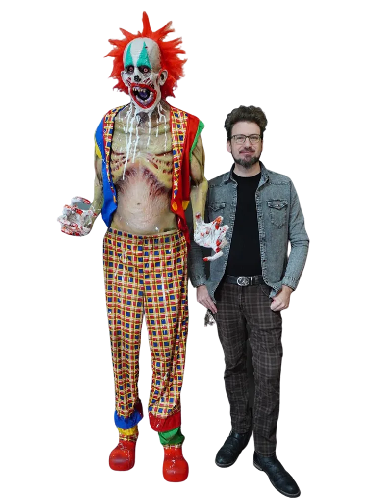 Giant Socko the Clown Character Prop