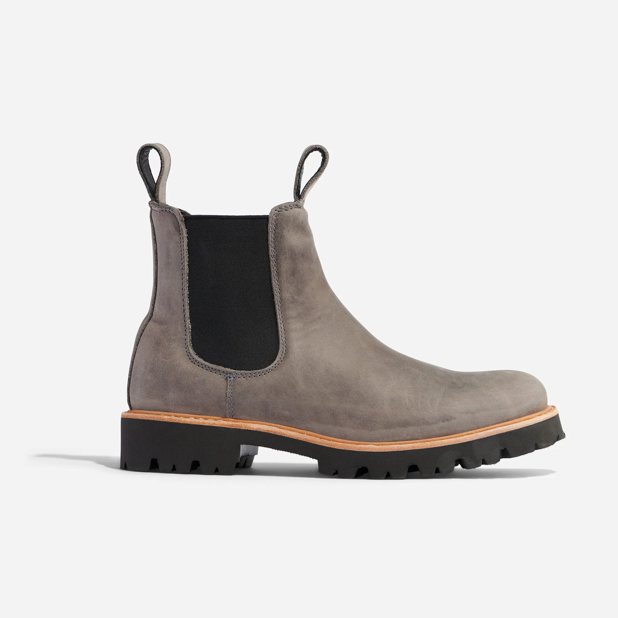 Go-To Lug Chelsea Boot Grey