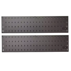 GRIDLOK WALL MOUNT TOOL BOARD w/ HOOKS, 3.5 sq ft, 2pk