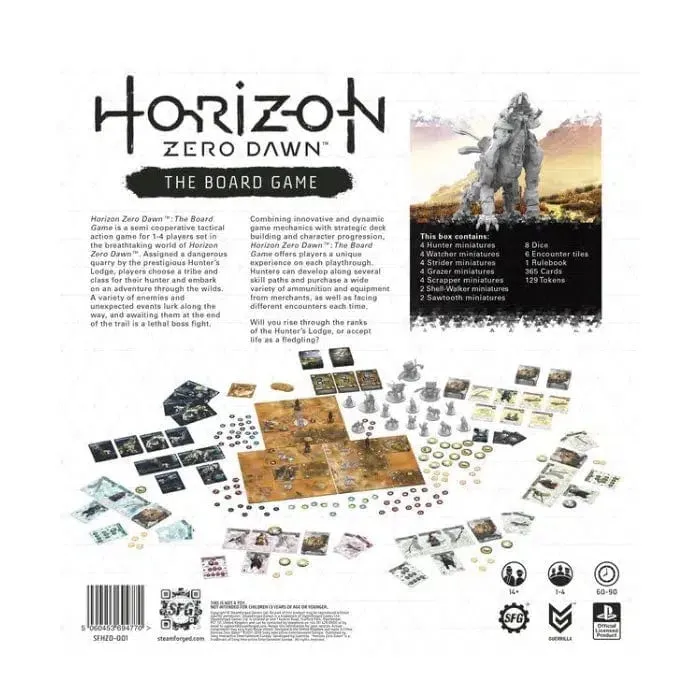 Horizon Zero Dawn: The Board Game - Steamforged Games, Guerrilla Games