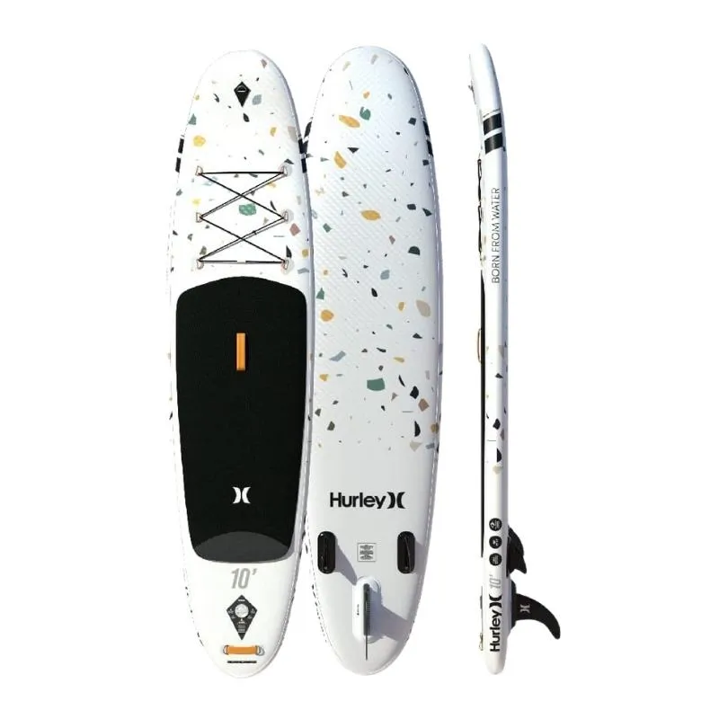 Hurley 10' Advantage Inflatable Paddle Board SUP - Terrazzo