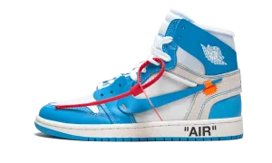 JORDAN 1 HIGH OFF WHITE UNIVERSITY BLUE