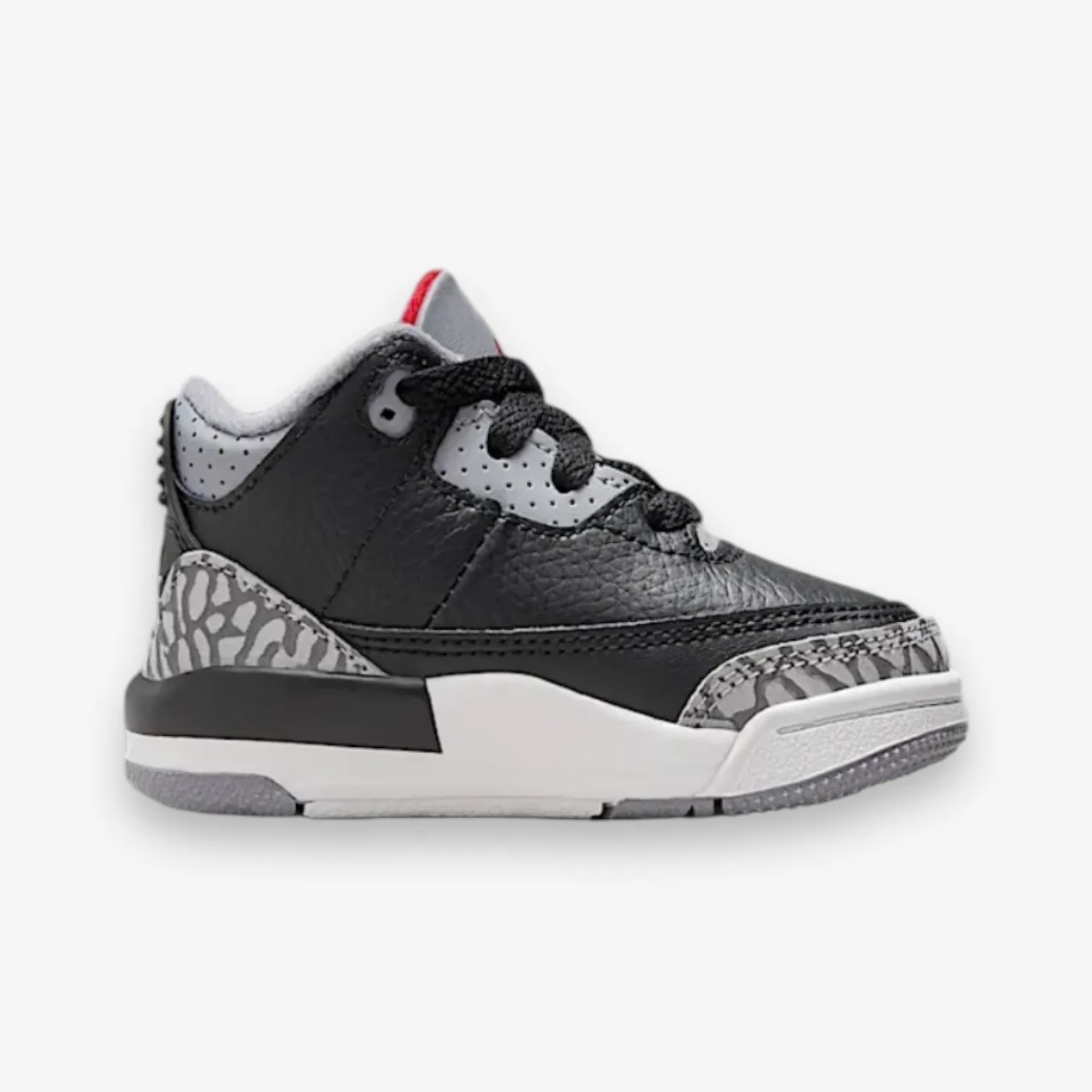 Jordan 3 Retro (TD) Black Fire Red Cement Grey DM0968-010