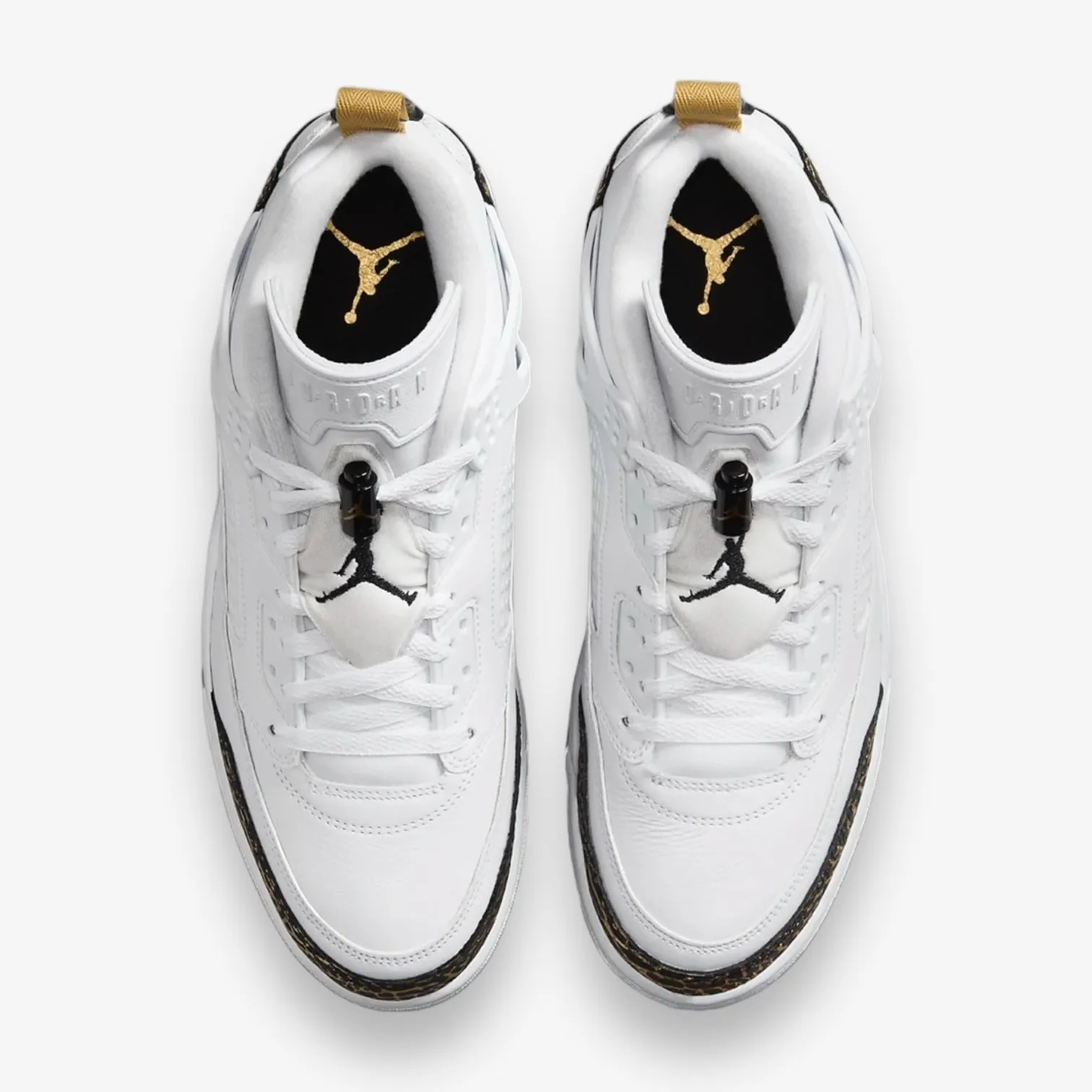 Jordan Spizike Low White Black Metallic Gold HJ9019-100