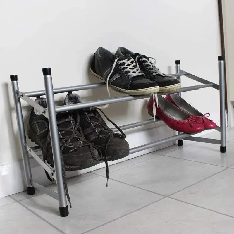 JVL 4 Tier Shoe Rack - 2 & 4 Tier Available