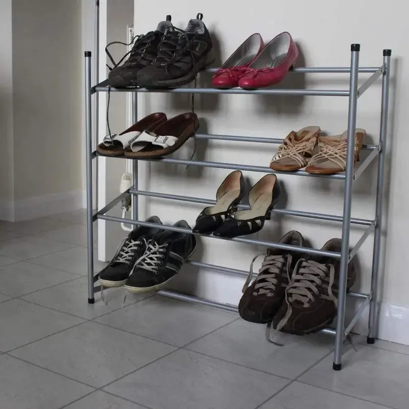 JVL 4 Tier Shoe Rack - 2 & 4 Tier Available