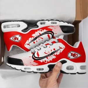 Kansas City Chiefs- Fashion Men/Women Sports Shoes Sports Wear Shoes NFL Game Comfortable and Breathable