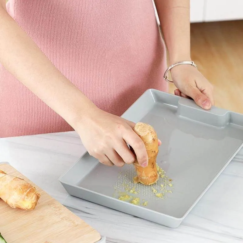 Kitchen Cutting Board with Detachable Storage Drawer