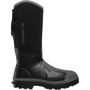 Lacrosse Men's Alpha Range 14" Comp Toe Metguard WP Work Boot - Black - 248310