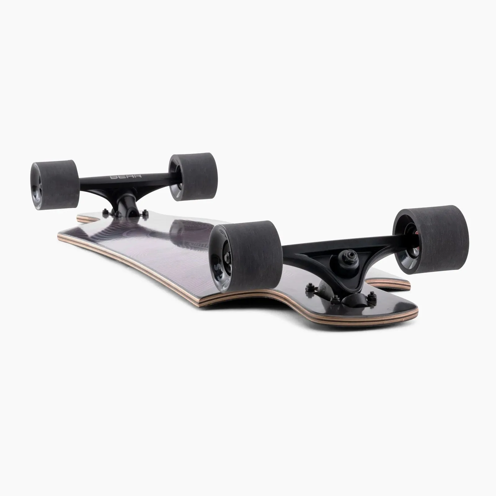 Landyachtz Drop Hammer Night Fox Longboard Complete - Black