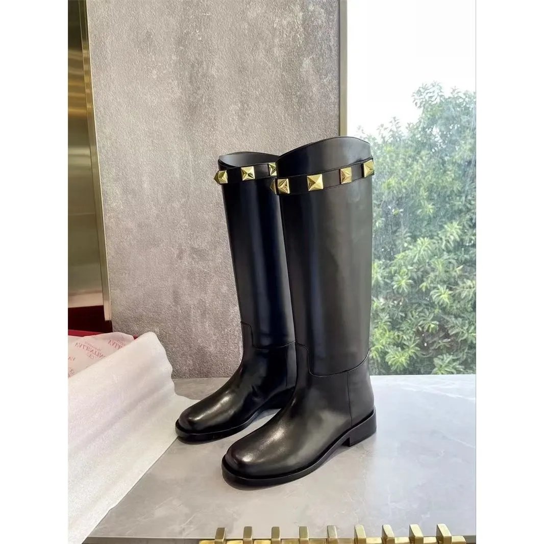 LeatherLux Modish Tall Boots