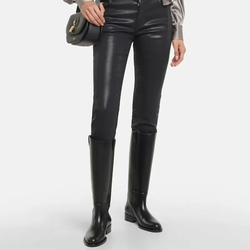 LeatherLux Modish Tall Boots