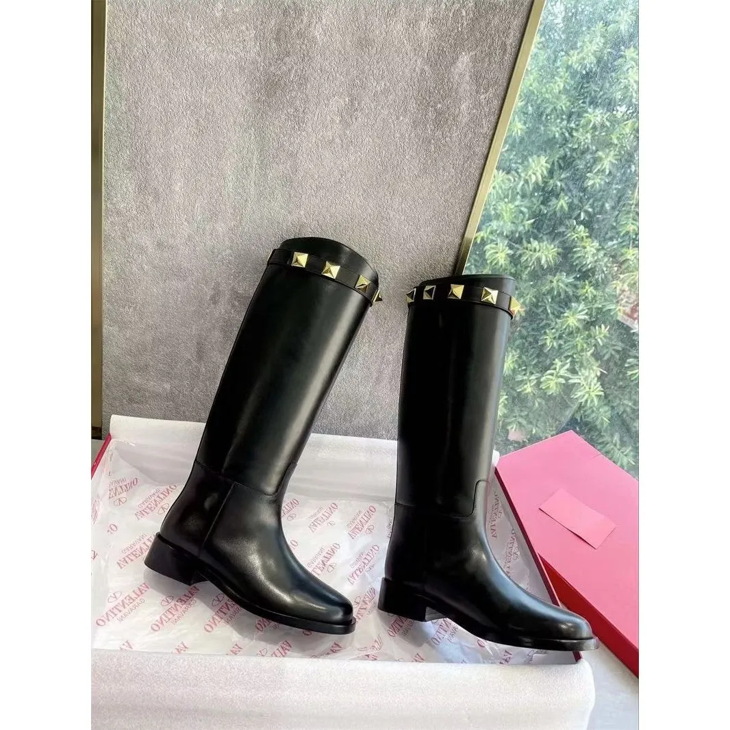 LeatherLux Modish Tall Boots