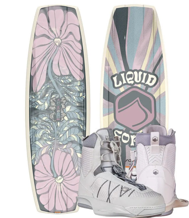 Liquid Force M.E. Wakeboard Package with Vida Boots (2025)