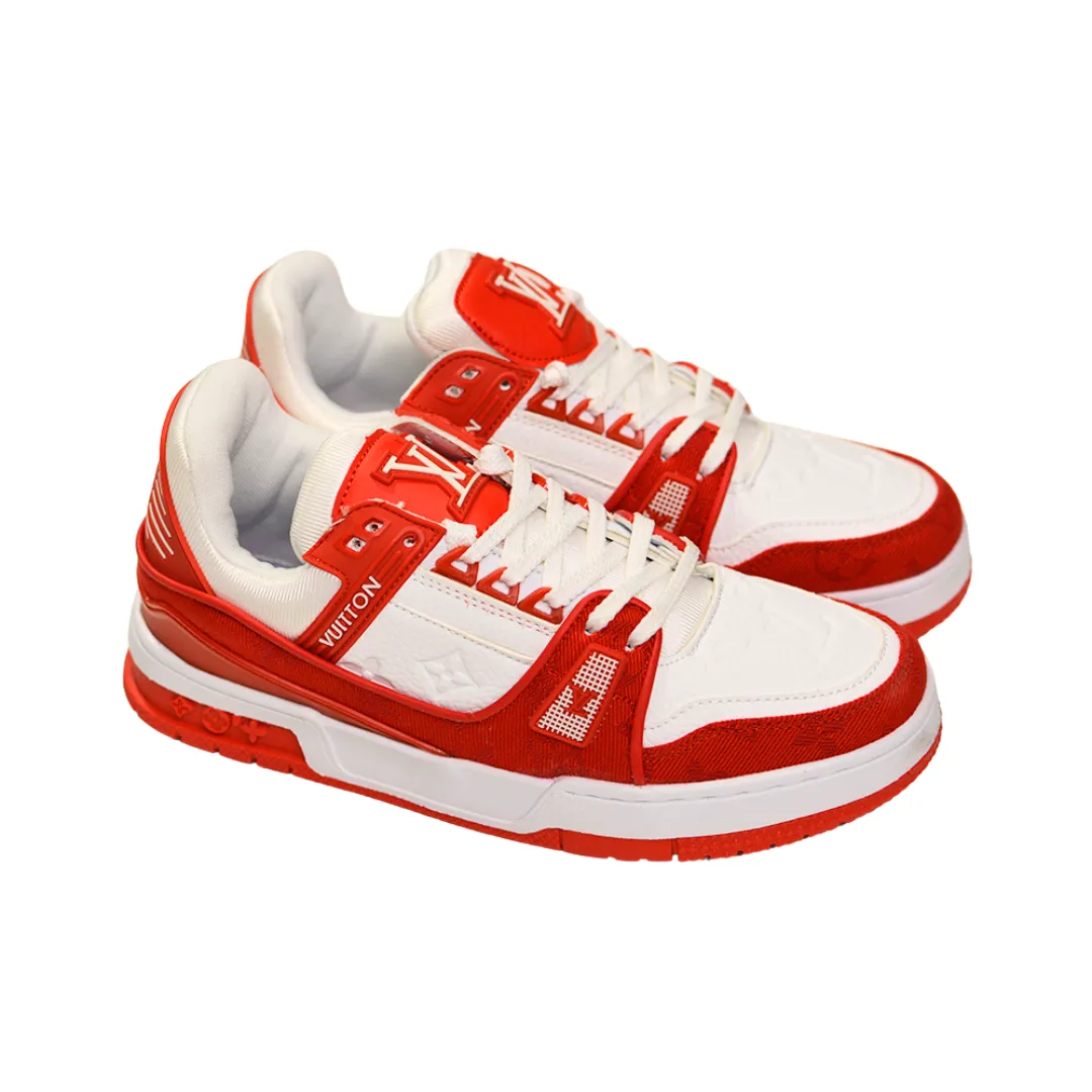 Lo-Vi Trainers Red | Bold Statement Sneaker