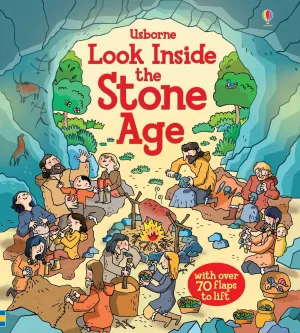 Look Inside the Stone Age | Usborne Lift the Flap Book