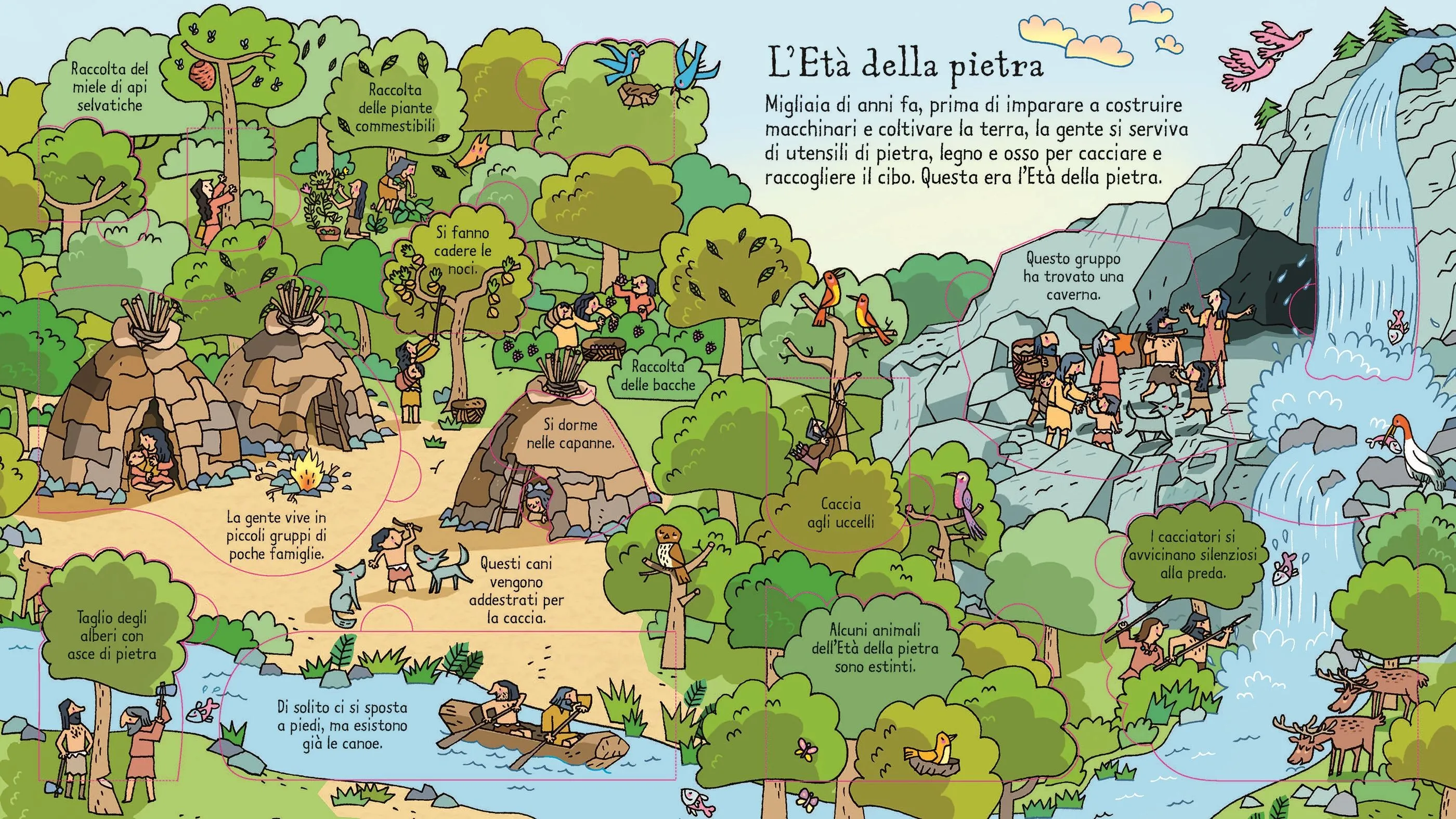 Look Inside the Stone Age | Usborne Lift the Flap Book