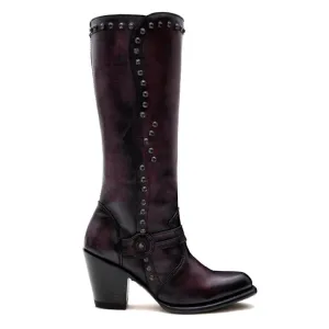 Los Altos Boots Womens #3618306 Ladies High Top Boot | Style Denali Boots | Color Burgundy