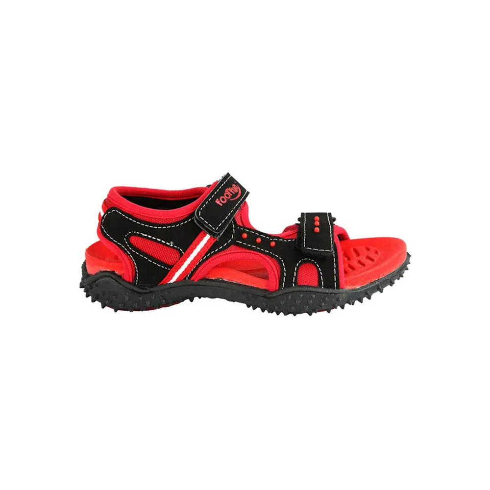 Lucy & Luke (Red) Casual Sandal For Kids HABANA By Liberty