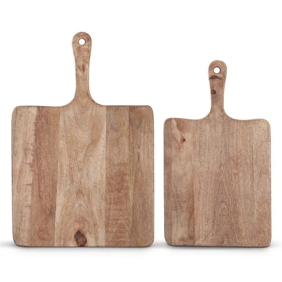 Mango Wood  Cutting Boards - Square Edged 17513A