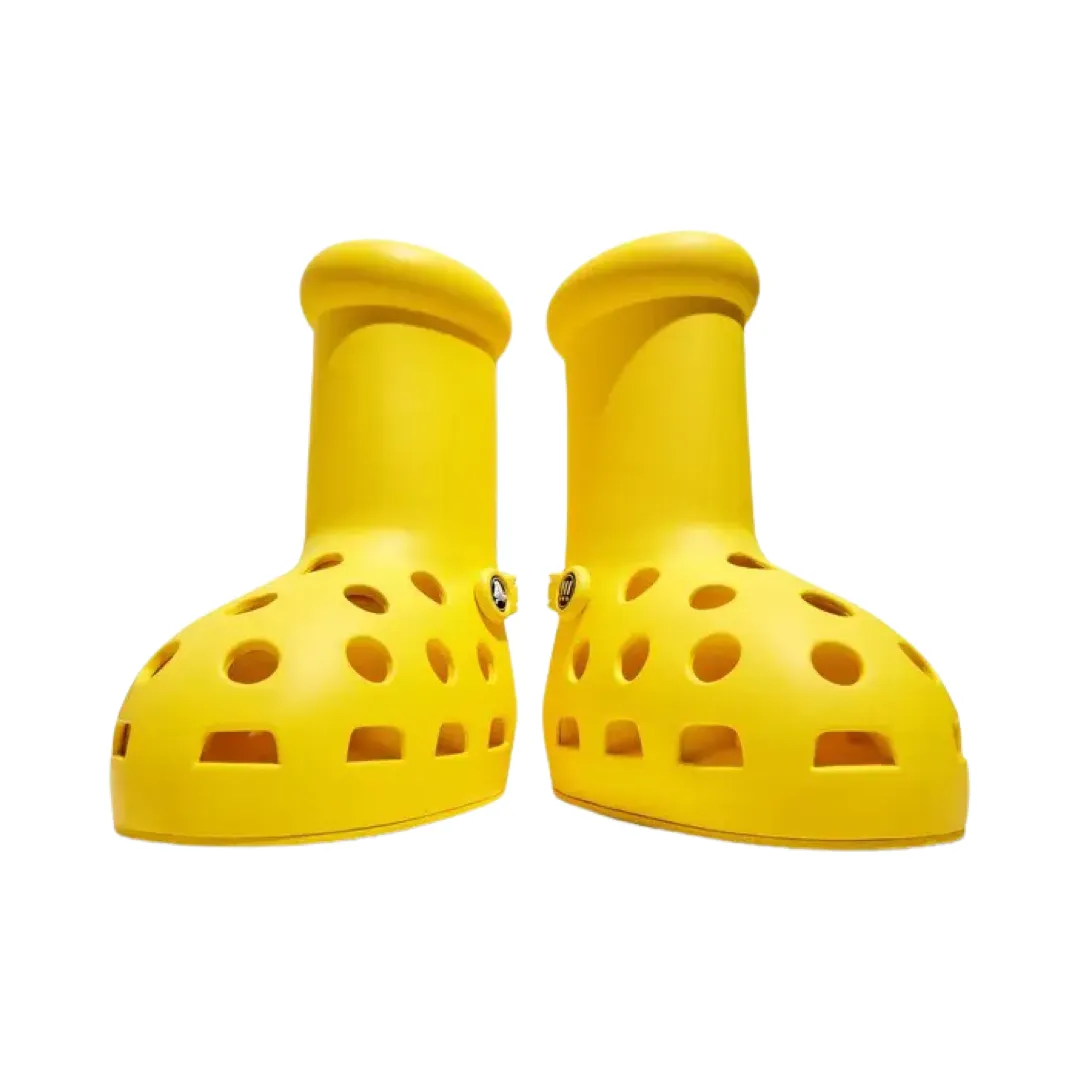 MSCHF x Crocs Big Yellow Boot