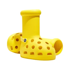 MSCHF x Crocs Big Yellow Boot