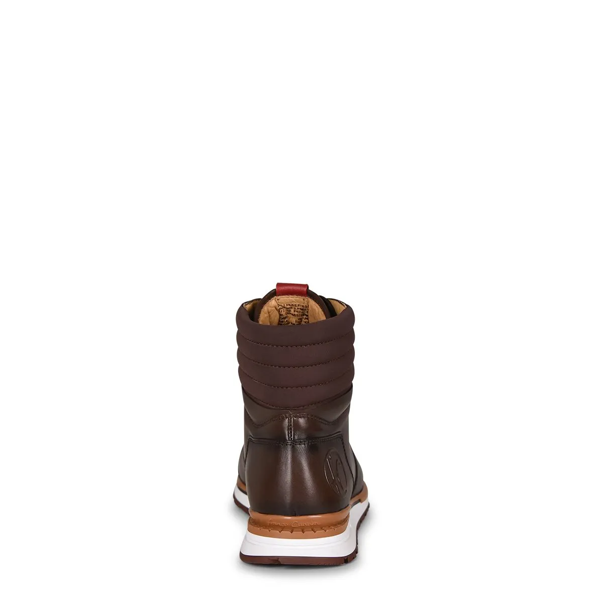 N48CWTS - Cuadra brown casual fashion caiman leather sneaker boots for men