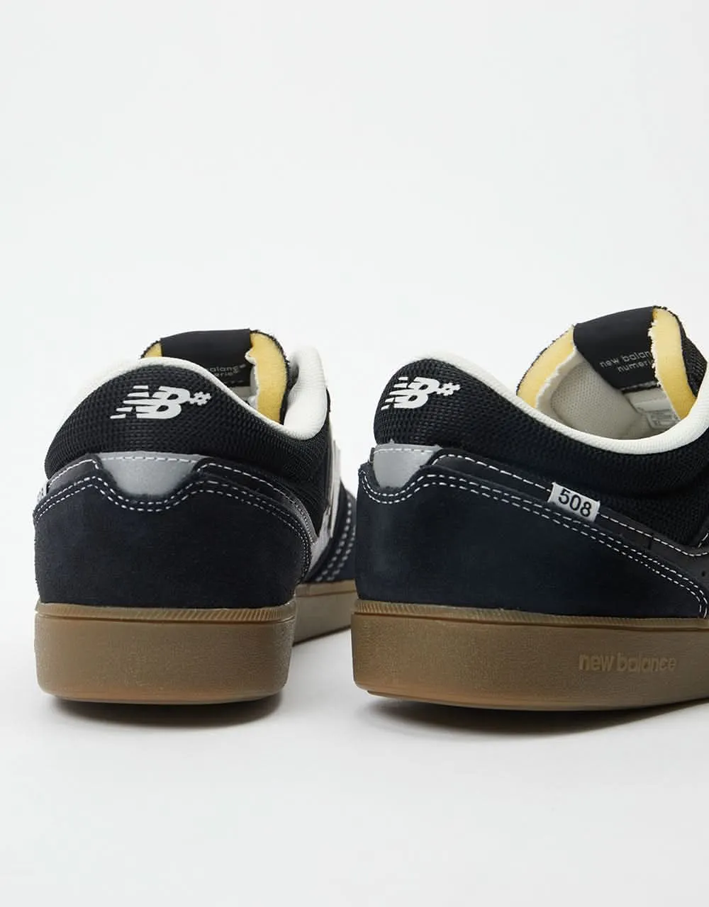 New Balance Numeric 508 Skate Shoes - Black/Gum