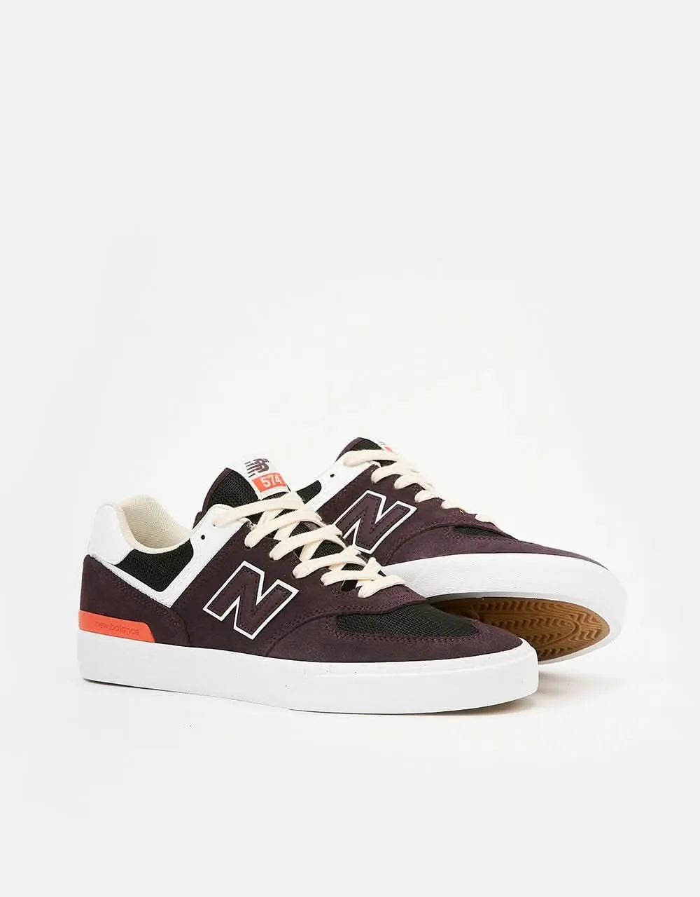 New Balance Numeric 574 Skate Shoes - Purple/Black