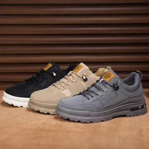 New Men's Leather Casual Sports Shoes