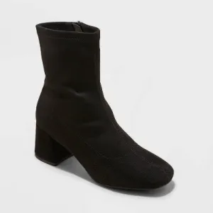 New - Women's Dolly Ankle Boots - A New Day Black 11