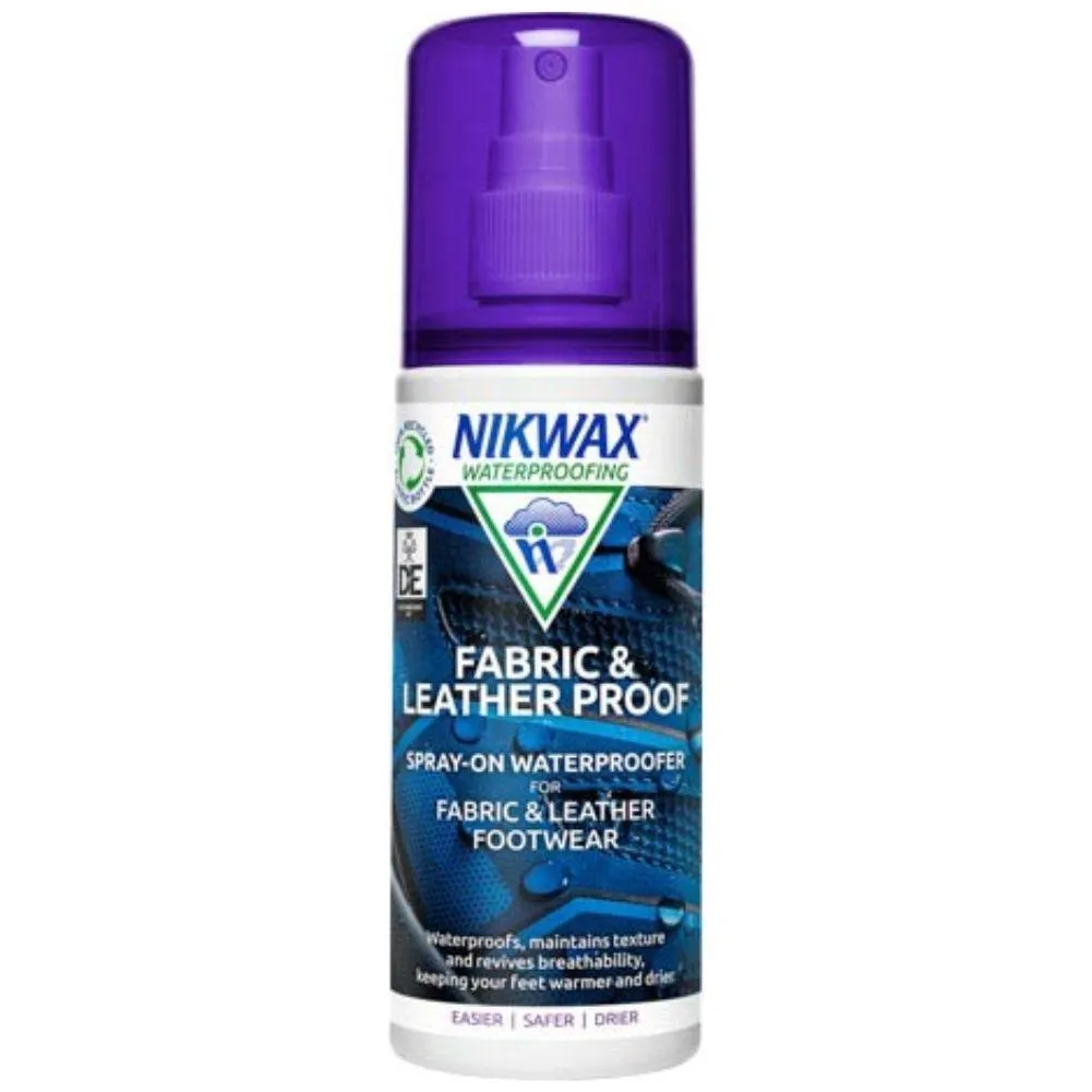 Nikwax Fabric & Leather Proof Spray on  (125ml  or 300ml)