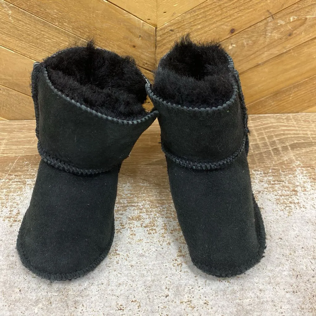 Northwest Spirit - Baby Booties - MSRP comp $50: Black-children-