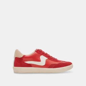 NOTICE SNEAKERS RED SUEDE