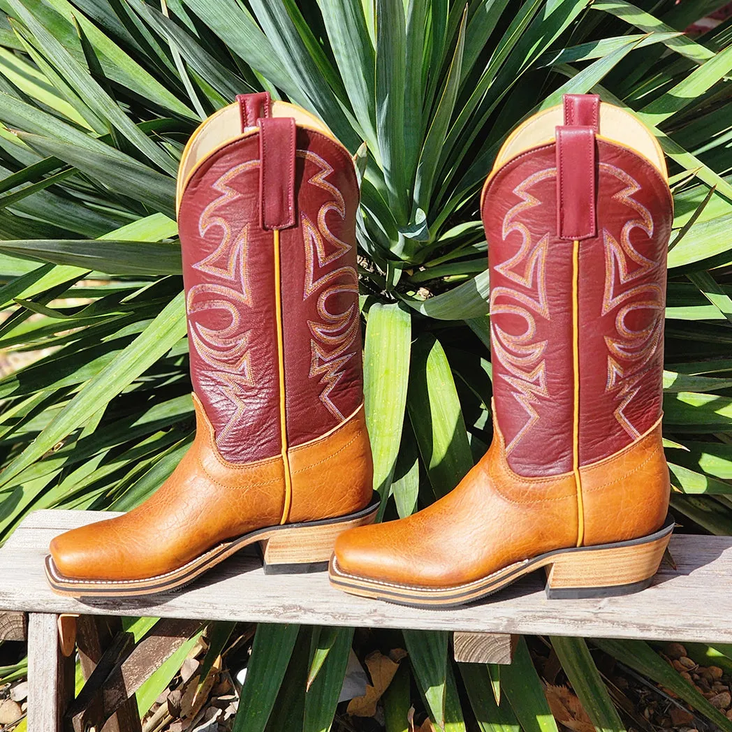 Olathe Woman's Tan Bison Sangria Boots